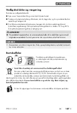 Предварительный просмотр 190 страницы Parkside 390411 2201 Translation Of The Original Instructions