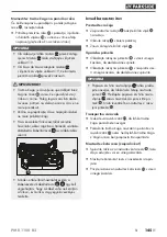 Preview for 149 page of Parkside 390483 2201 Translation Of The Original Instructions