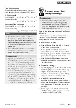 Preview for 6 page of Parkside 390498 2201 Original Instructions Manual