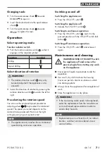 Preview for 10 page of Parkside 390498 2201 Original Instructions Manual