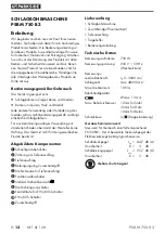 Preview for 15 page of Parkside 390498 2201 Original Instructions Manual