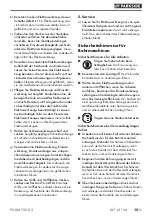 Preview for 18 page of Parkside 390498 2201 Original Instructions Manual