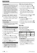 Preview for 133 page of Parkside 390498 2201 Original Instructions Manual