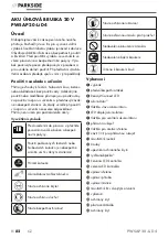 Предварительный просмотр 93 страницы Parkside 391006 2201 Original Instructions Manual