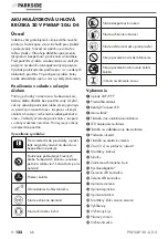 Предварительный просмотр 133 страницы Parkside 391006 2201 Original Instructions Manual