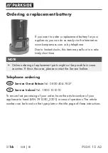 Предварительный просмотр 21 страницы Parkside 391280 2201 Translation Of The Original Instructions