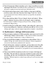 Preview for 128 page of Parkside 391286 2201 Translation Of The Original Instructions