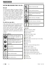 Предварительный просмотр 184 страницы Parkside 392682 2201 Translation Of The Original Instructions