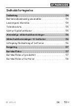 Preview for 56 page of Parkside 392859 2201 Operating Instructions Manual