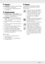 Preview for 30 page of Parkside 393729-2104 Operation And Safety Notes