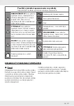 Preview for 96 page of Parkside 393729-2104 Operation And Safety Notes