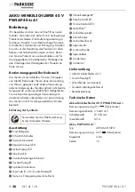 Preview for 31 page of Parkside 402248 2201 Original Instructions Manual