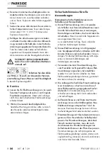 Preview for 35 page of Parkside 402248 2201 Original Instructions Manual