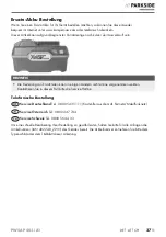 Preview for 48 page of Parkside 402248 2201 Original Instructions Manual