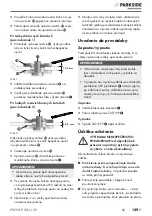 Preview for 140 page of Parkside 402248 2201 Original Instructions Manual