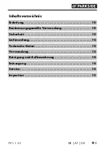 Preview for 12 page of Parkside 405827 2201 Operating Instructions Manual