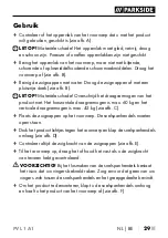 Preview for 32 page of Parkside 405827 2201 Operating Instructions Manual