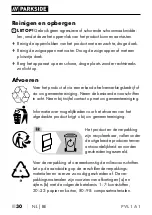 Preview for 33 page of Parkside 405827 2201 Operating Instructions Manual