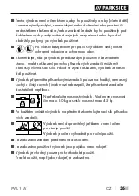 Preview for 38 page of Parkside 405827 2201 Operating Instructions Manual