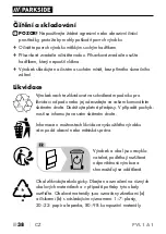 Preview for 41 page of Parkside 405827 2201 Operating Instructions Manual