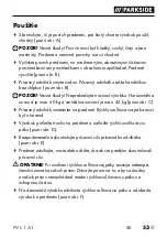 Preview for 56 page of Parkside 405827 2201 Operating Instructions Manual