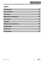 Preview for 76 page of Parkside 405827 2201 Operating Instructions Manual