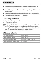 Preview for 87 page of Parkside 405827 2201 Operating Instructions Manual