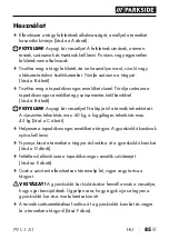 Preview for 88 page of Parkside 405827 2201 Operating Instructions Manual