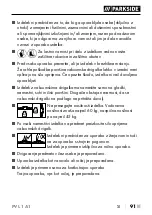 Preview for 94 page of Parkside 405827 2201 Operating Instructions Manual