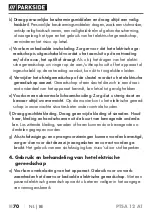 Preview for 75 page of Parkside 405829 2201 Translation Of The Original Instructions