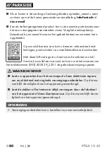 Preview for 85 page of Parkside 405829 2201 Translation Of The Original Instructions