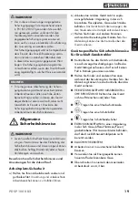 Preview for 23 page of Parkside 43089 Translation Of Original Operation Manual