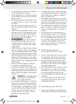 Предварительный просмотр 9 страницы Parkside 43096 Operation And Safety Notes Translation Of Original Operation Manual