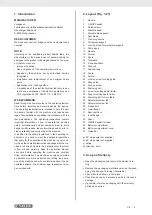 Preview for 8 page of Parkside 46876 Operating And Safety Instructions, Translation Of Original Operating Manual