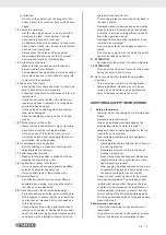 Preview for 10 page of Parkside 46876 Operating And Safety Instructions, Translation Of Original Operating Manual