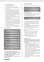 Preview for 12 page of Parkside 46876 Operating And Safety Instructions, Translation Of Original Operating Manual