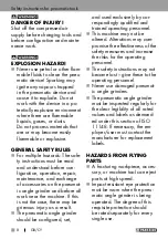 Предварительный просмотр 8 страницы Parkside 6.3 A2 Assembly, Operating And Safety Instructions, Translation Of The Original Instructions