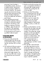 Предварительный просмотр 11 страницы Parkside 6.3 A2 Assembly, Operating And Safety Instructions, Translation Of The Original Instructions