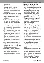 Предварительный просмотр 13 страницы Parkside 6.3 A2 Assembly, Operating And Safety Instructions, Translation Of The Original Instructions