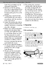 Предварительный просмотр 16 страницы Parkside 6.3 A2 Assembly, Operating And Safety Instructions, Translation Of The Original Instructions