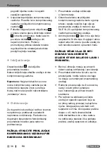 Предварительный просмотр 36 страницы Parkside 6.3 A2 Assembly, Operating And Safety Instructions, Translation Of The Original Instructions