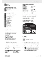 Preview for 5 page of Parkside 6 V Operating And Safety Instructions Manual