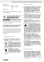 Preview for 7 page of Parkside 71600 Translation Of Original Operation Manual