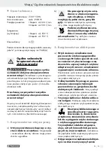 Preview for 15 page of Parkside 71600 Translation Of Original Operation Manual