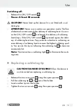 Предварительный просмотр 13 страницы Parkside 71921 Operation And Safety Notes