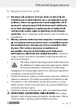 Предварительный просмотр 25 страницы Parkside 71921 Operation And Safety Notes