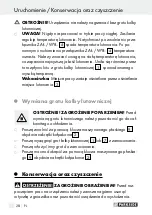 Предварительный просмотр 28 страницы Parkside 71921 Operation And Safety Notes