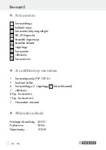 Предварительный просмотр 36 страницы Parkside 71921 Operation And Safety Notes