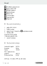 Предварительный просмотр 50 страницы Parkside 71921 Operation And Safety Notes