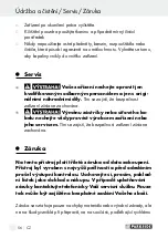 Предварительный просмотр 56 страницы Parkside 71921 Operation And Safety Notes